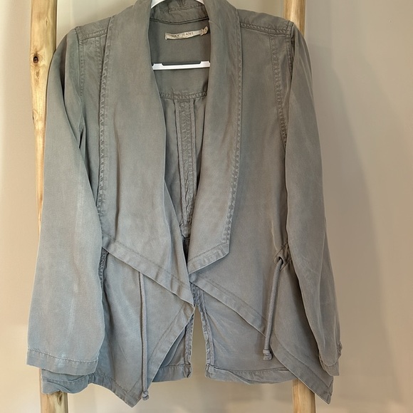 Max Jeans Jackets & Blazers - Max Jeans Loose Olive Green Tencel Womans Jacket Coat Drape Size Medium